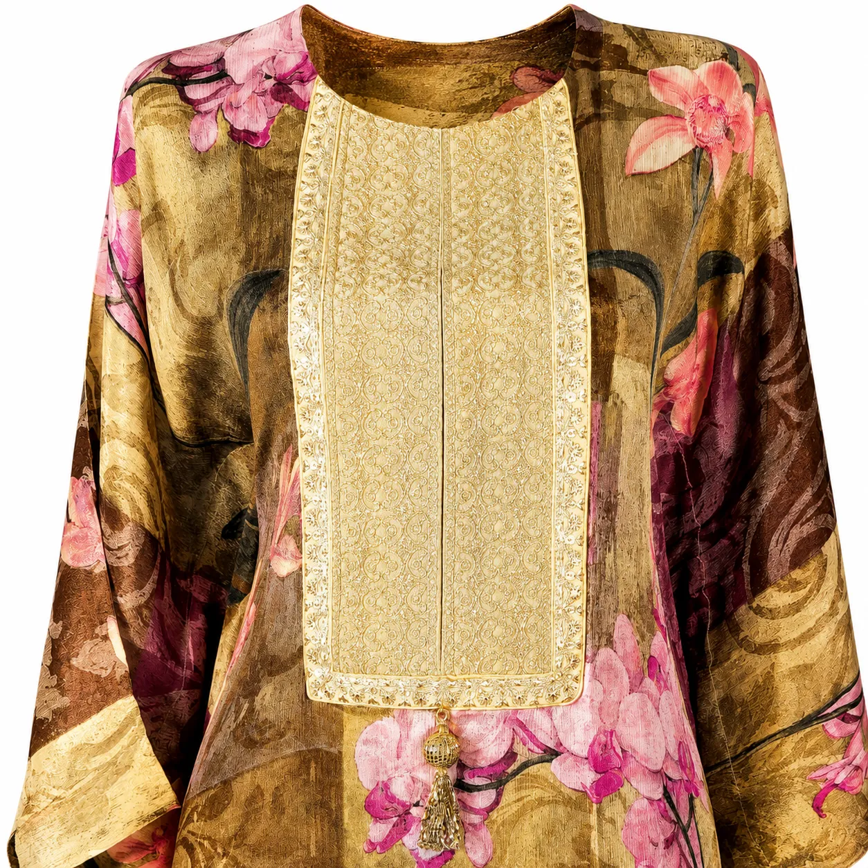 Blossom Earth Luxe Printed Kaftan